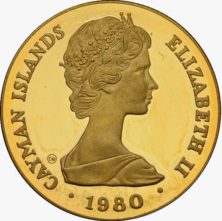 Cayman Islands Gold $25 Coins