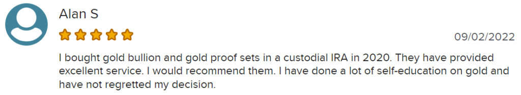 Positive customer reviews 