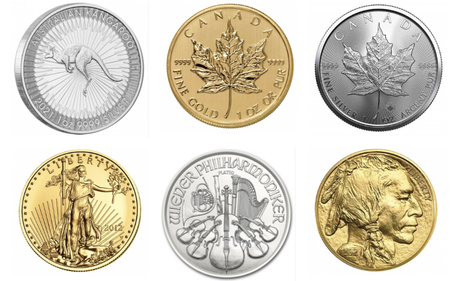 Bullion Exchange coins 