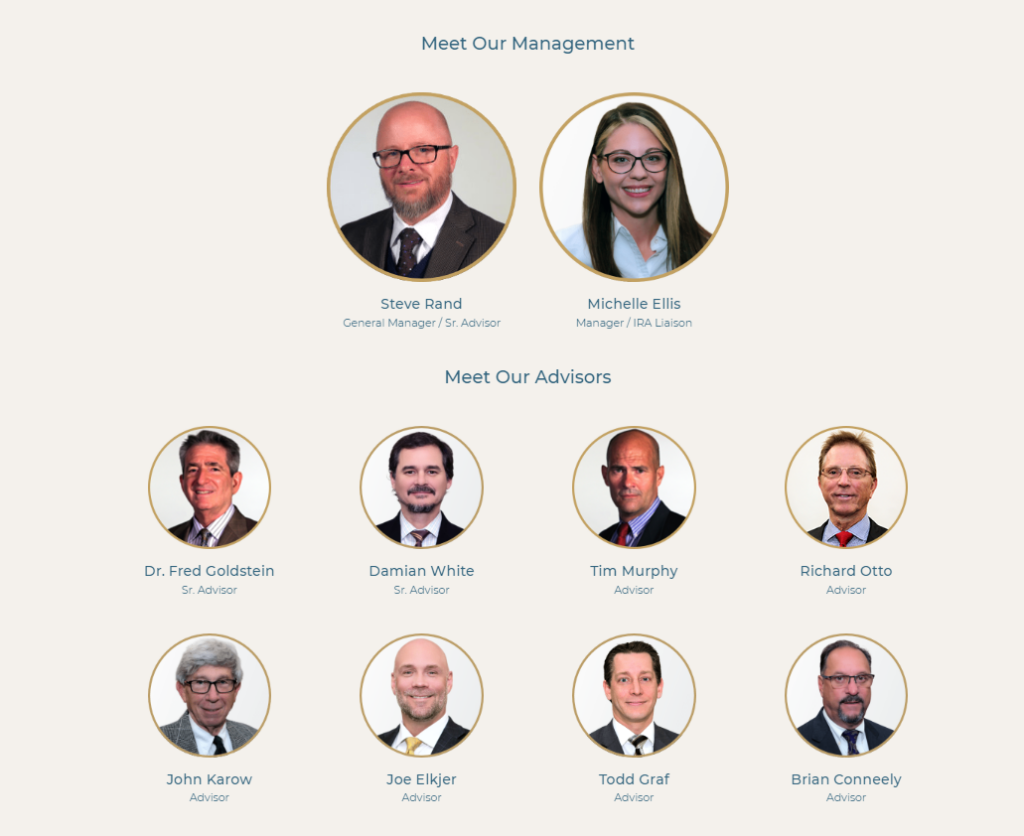 Management team of Scottsdale Bullion & Coin