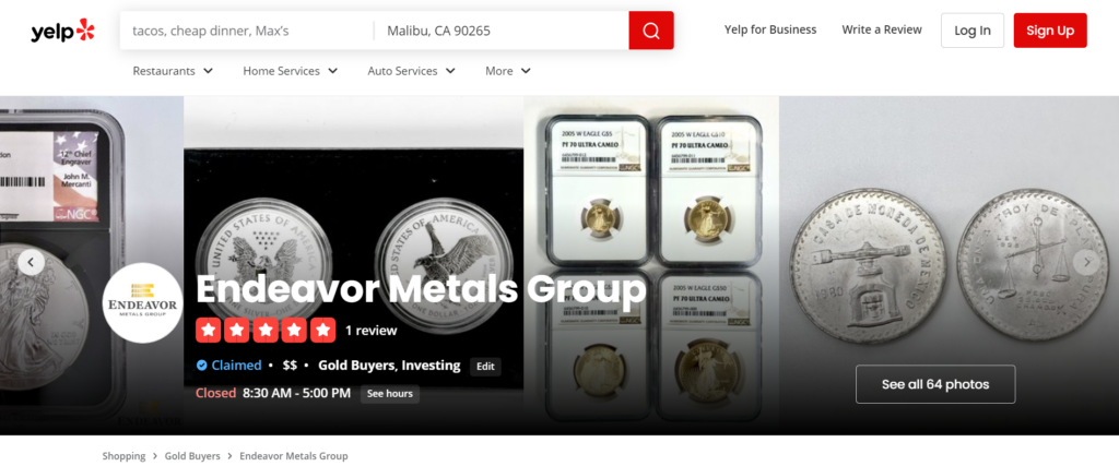 Endeavor Metals Group reviews on Yelp.com