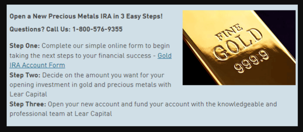 Lear Capital fees & Charges