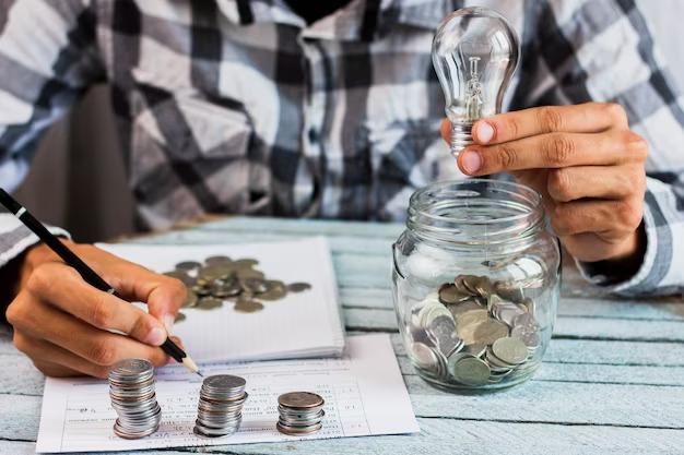 man saving money for retirement