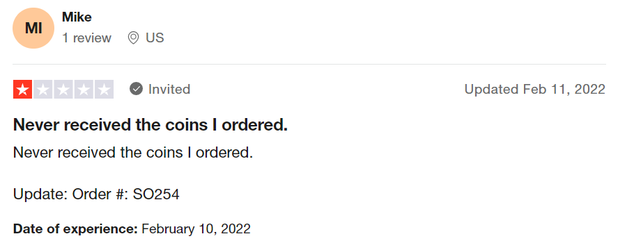 Camino Coin Company reviews alleging fraud