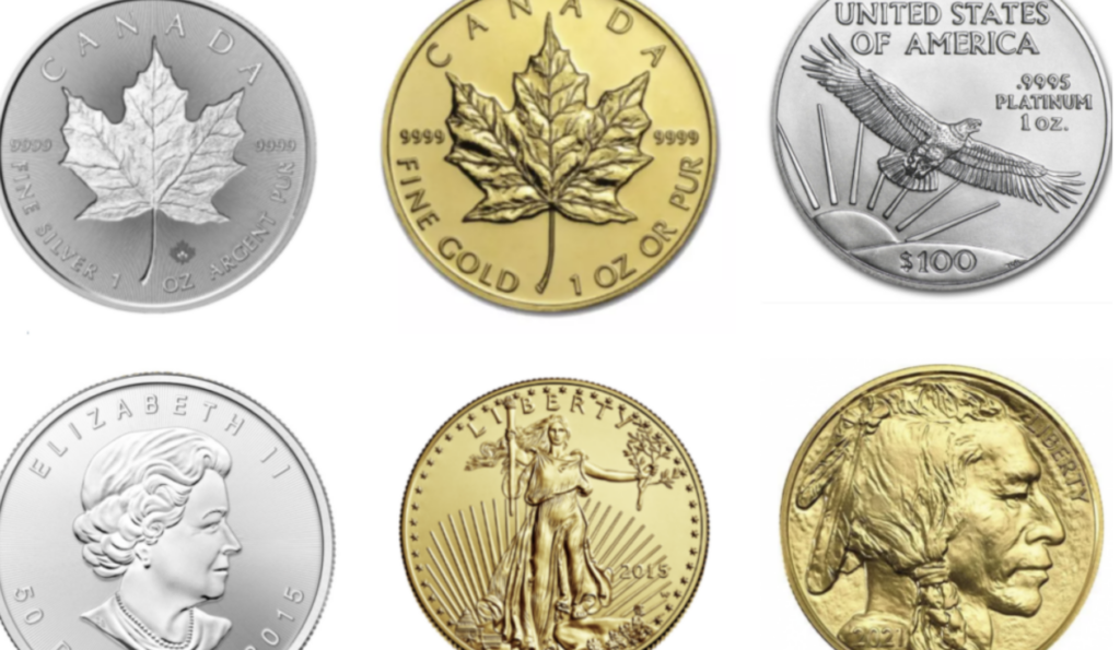 Gold and silver bullion