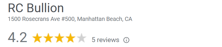 Google reviews on RCB