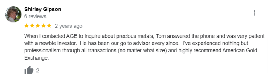 AGE reviews on Google.