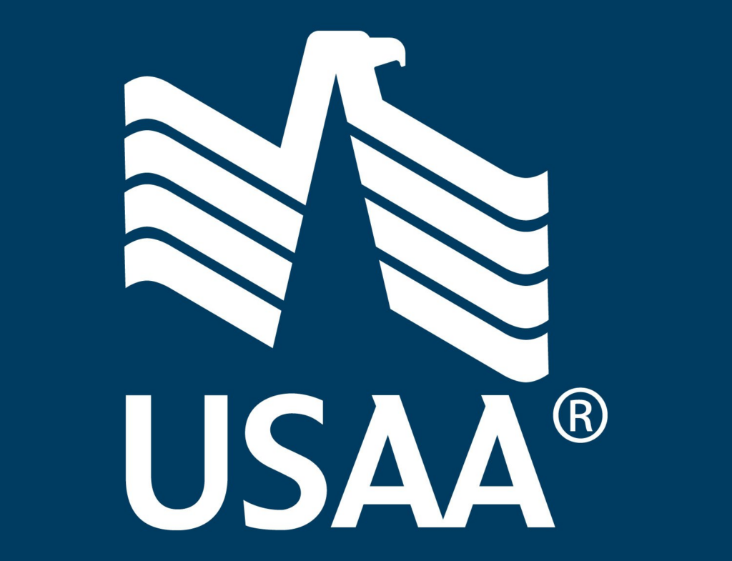 USAA logo. The company doesn't offer gold IRA or precious metals IRA.