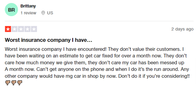 USAA gold IRA complaints on Trustpilot