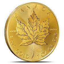 Canadian Maple Leaf gold coin