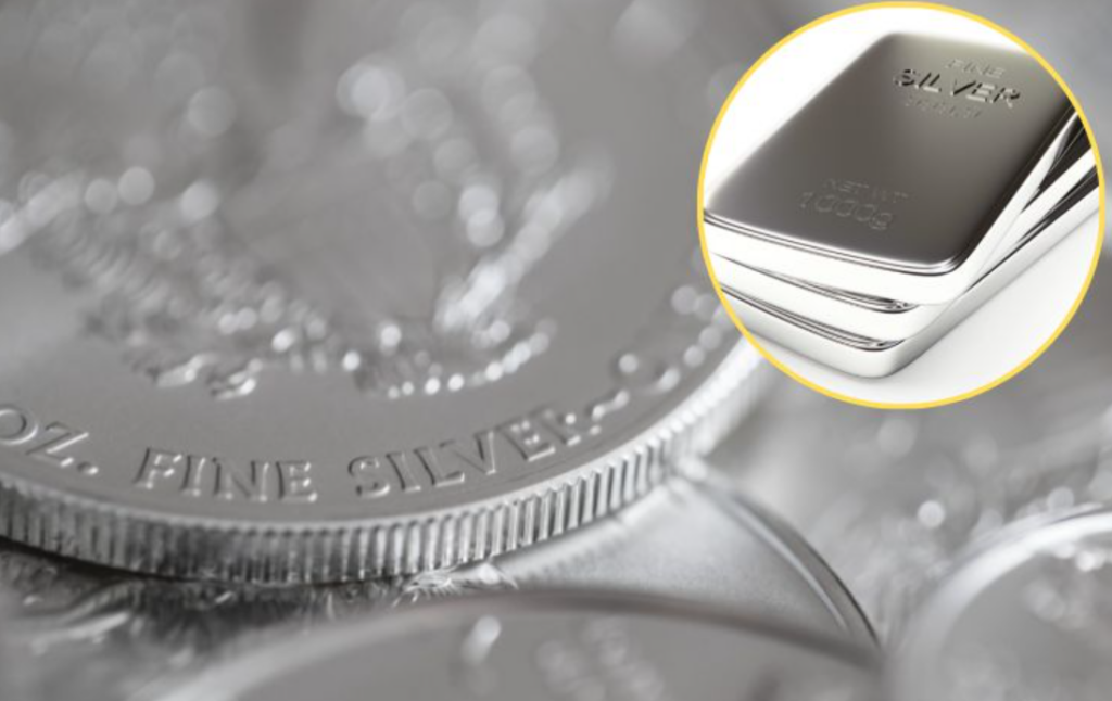 Silver bullion