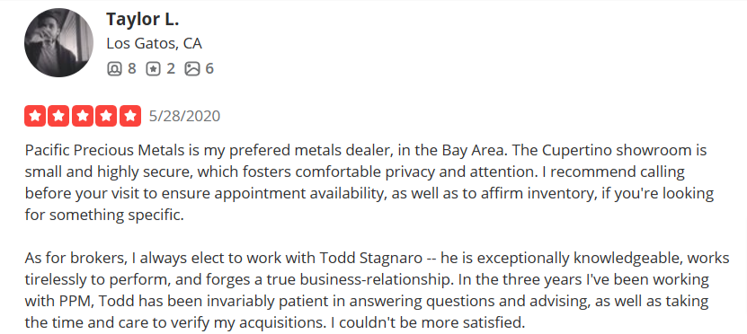 Positive Customer review