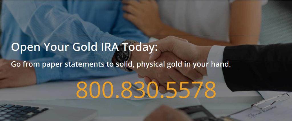 Contact details for IRA Services of LCR Coin