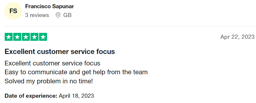 POSITIVE RREVIEW