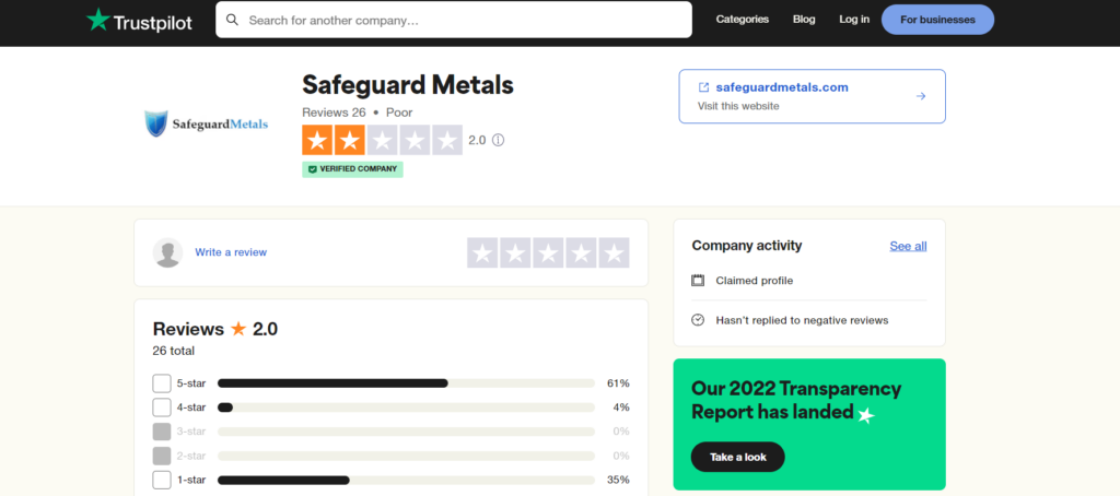 Trustpilot Review