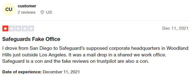 Negative Review