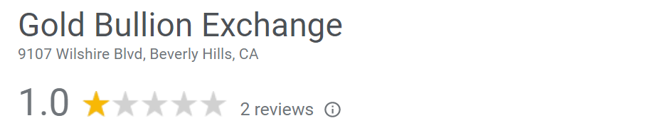 GBE rating on Google reviews.