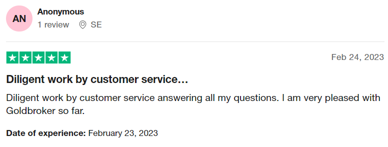 POSITIVE REVIEW