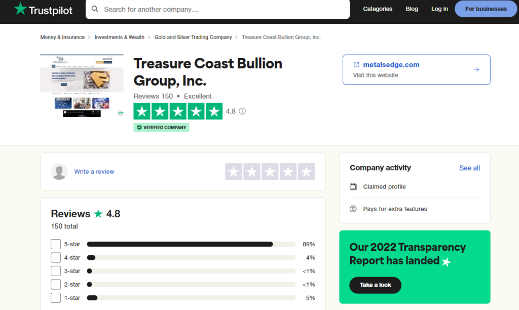TCBG rating & reviews on Trustpilot 