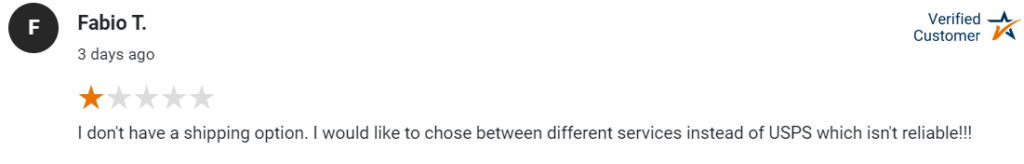 Negative Review