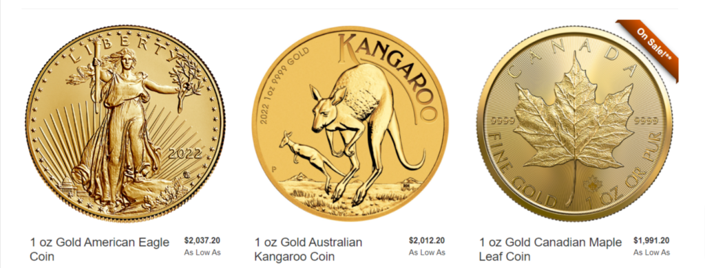 SWP Gold Coins