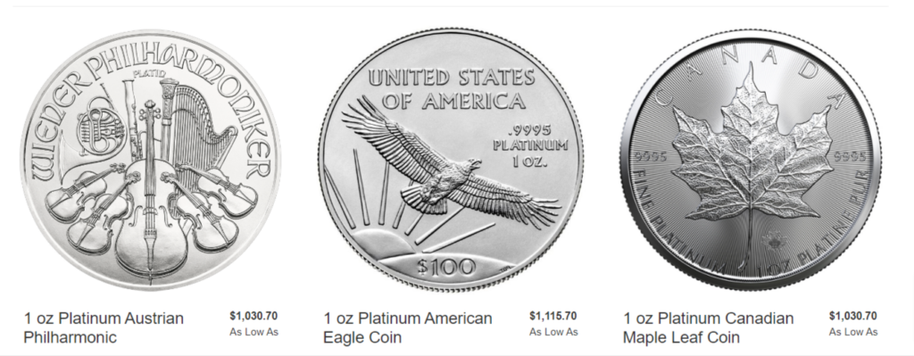 Strategic Wealth Preservation Platinum Coins 