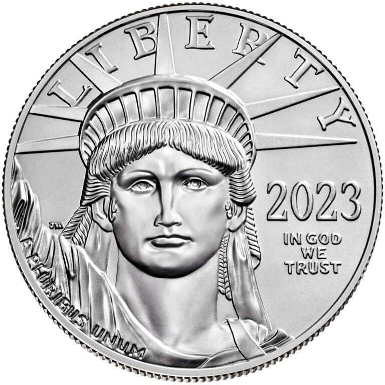 Platinum bullion coin