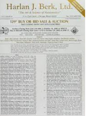 Harlan J Berk Auction
