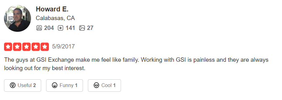 GSI Exchange complaints