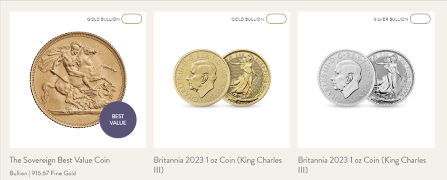 Royal Mint Products