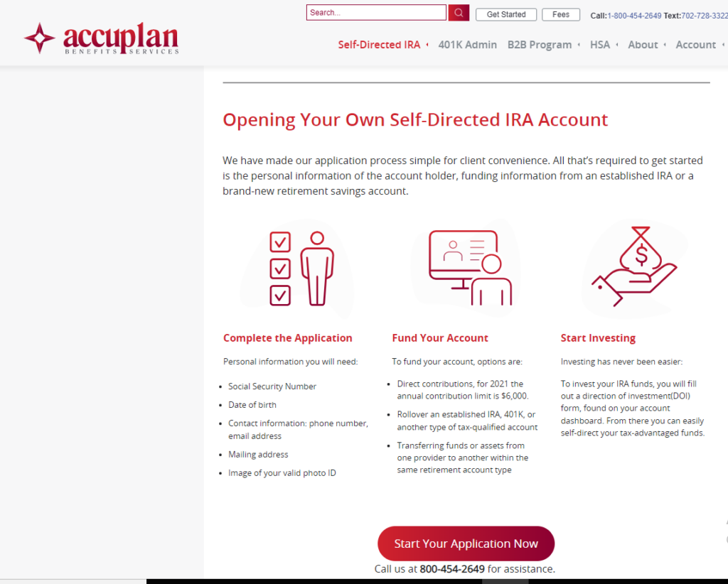 Accuplan offers IRA Services 