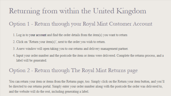 Returns, and Cancellations Policy