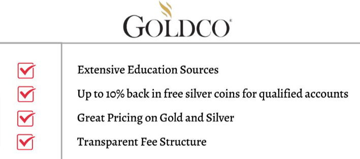 Goldco benefits