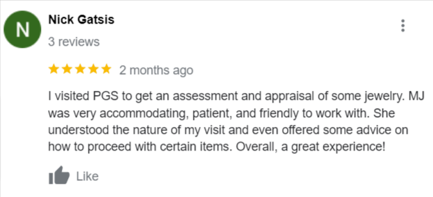 Positive Customer Review 