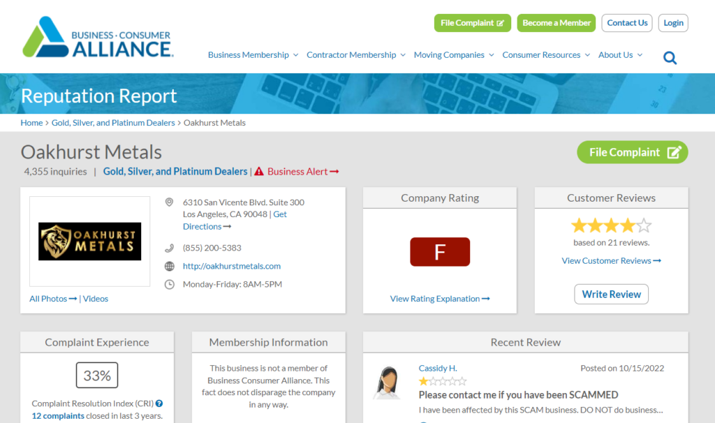 GSI Exchange reviews BCA