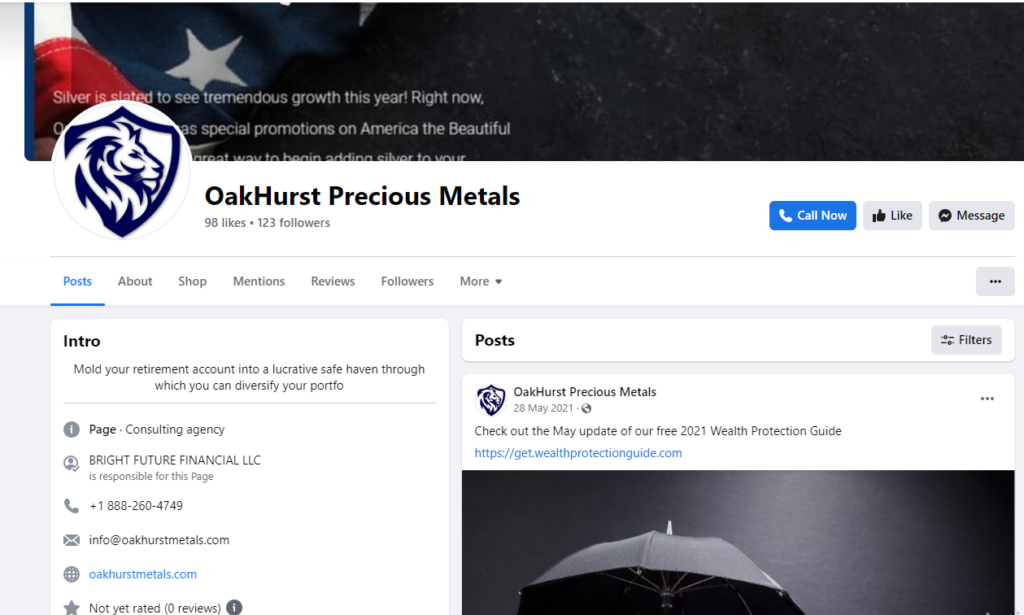 LinkedIn page