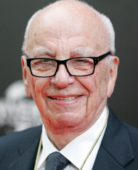 Rupert Murdoch, father of James Murdoch