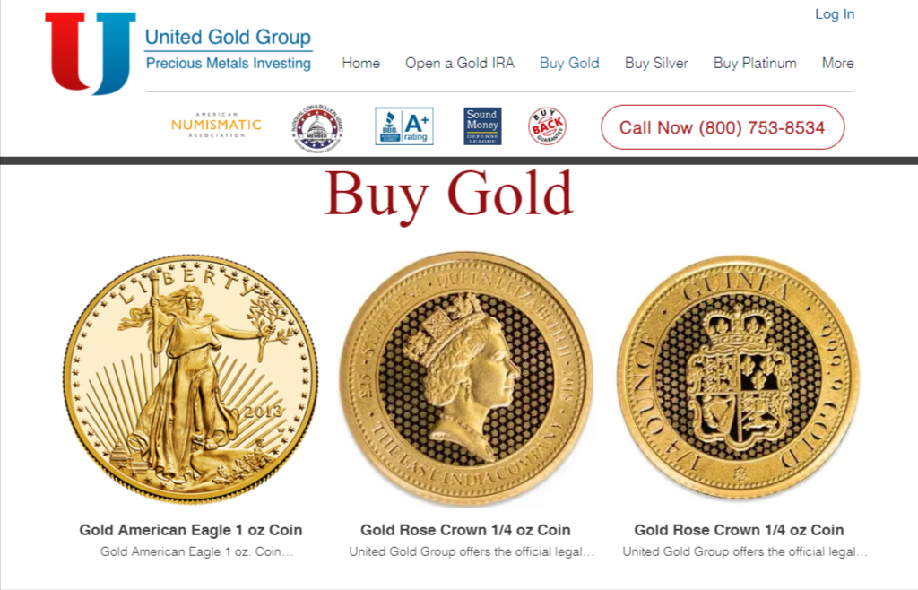 United Gold Group Gold Coins 